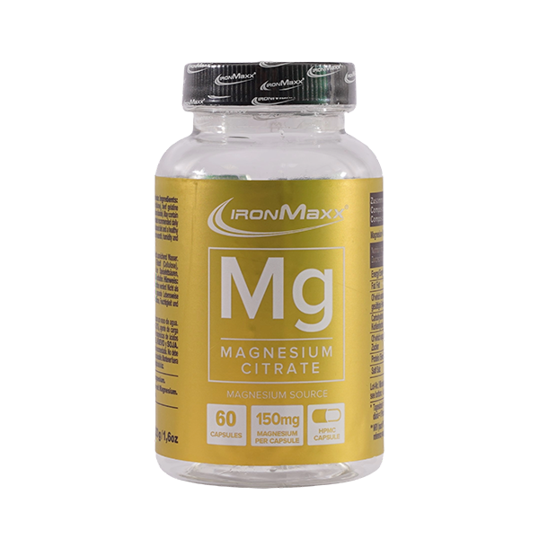 قرص منیزیم 60سیترات  عددی آیرونمکس magnesium citrate 60 caps ironmax
